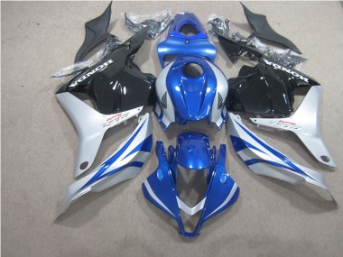 2009-2012 Blau Silber Schwarz CBR600RR Motorrad Verkleidung