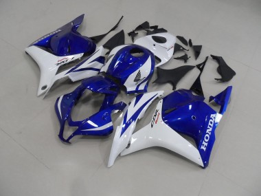 2009-2012 Blau Weiß CBR600RR Motorrad Verkleidung