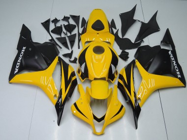 2009-2012 Gelb Schwarz CBR600RR Motorrad Verkleidung