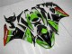 2009-2012 Grün Schwarz Rot ZX6R Motorrad Verkleidung 2009-2012 Grün Schwarz Rot ZX6R Motorrad Verkleidung