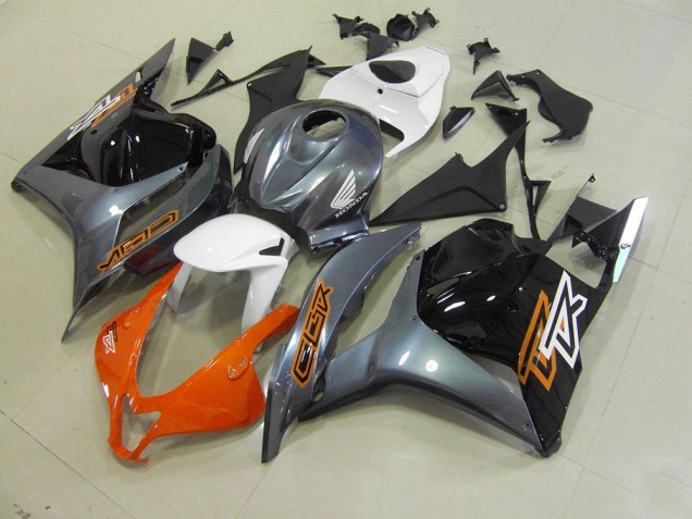 2009-2012 Orange Grau Schwarz CBR600RR Motorrad Verkleidungen 2009-2012 Orange Grau Schwarz CBR600RR Motorrad Verkleidungen