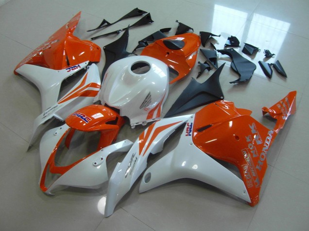 2009-2012 Orange Perl Weiß CBR600RR Motorrad Verkleidung 2009-2012 Orange Perl Weiß CBR600RR Motorrad Verkleidung