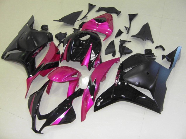 2009-2012 Rosa Schwarz CBR600RR Motorrad Verkleidung 2009-2012 Rosa Schwarz CBR600RR Motorrad Verkleidung