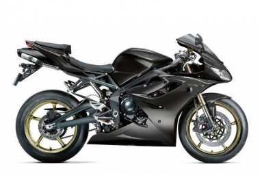 2009-2012 Schwarz Daytona 675 Triple Motorrad Verkleidungen
