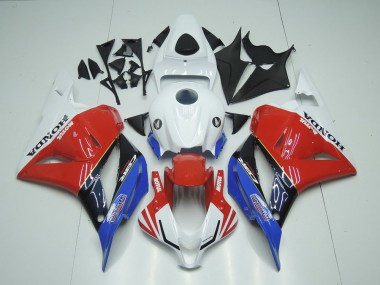 2009-2012 Weiß Motul Rot Blau CBR600RR Motorrad Verkleidung