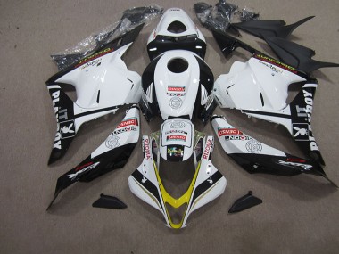 2009-2012 Weiß Schwarz DENSO RIZOMA CBR600RR Motorrad Verkleidung