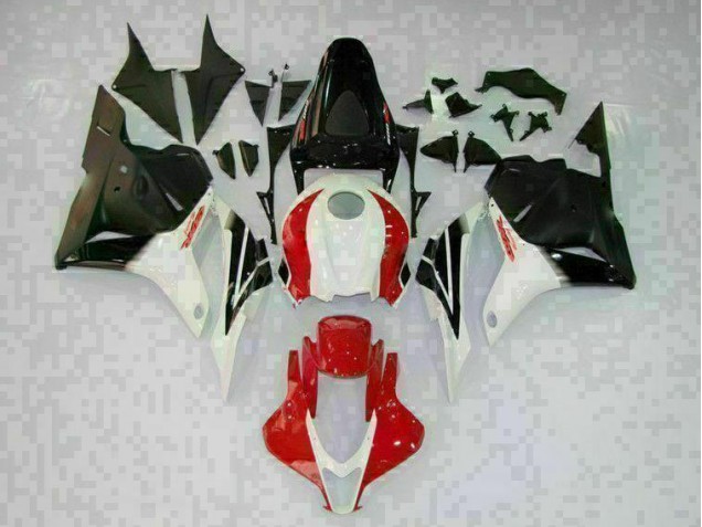 2009-2012 Weiß Schwarz Rot CBR600RR Motorrad Verkleidung 2009-2012 Weiß Schwarz Rot CBR600RR Motorrad Verkleidung