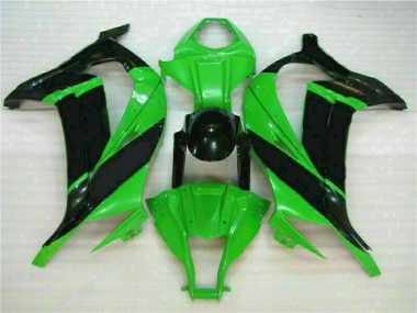 2011-2015 Grün Schwarz ZX10R Motorrad Verkleidung & Plastik