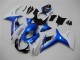 2011-2021 Blau Weiß GSXR 600/750 Motorrad Verkleidung 2011-2021 Blau Weiß GSXR 600/750 Motorrad Verkleidung