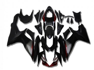 2011-2021 Schwarz Grau GSXR 600/750 Motorrad Verkleidung