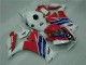 2012-2016 Rot Blau Weiß CBR1000RR Motorrad Verkleidung 2012-2016 Rot Blau Weiß CBR1000RR Motorrad Verkleidung