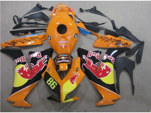2012-2016 Rot Bull 86 CBR1000RR Motorrad Verkleidung 2012-2016 Rot Bull 86 CBR1000RR Motorrad Verkleidung