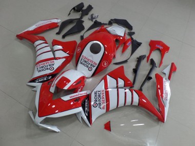 2012-2016 Rot mit Weiß Wing CBR1000RR Motorrad Verkleidung