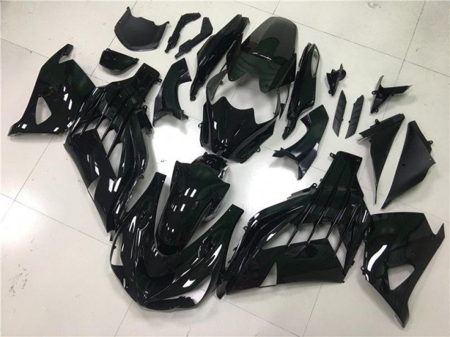 2012-2021 Glänzend Schwarz ZX14R ZZR1400 Motorrad Verkleidungen 2012-2021 Glänzend Schwarz ZX14R ZZR1400 Motorrad Verkleidungen