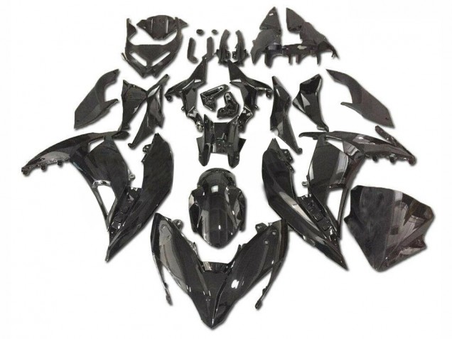 2017-2019 Glänzend Schwarz EX650 Motorrad Verkleidung 2017-2019 Glänzend Schwarz EX650 Motorrad Verkleidung