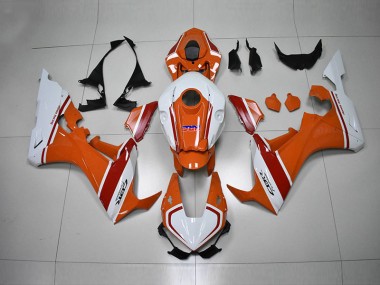 2017-2020 Orange Weiß HRC CBR1000RR Motorrad Verkleidung