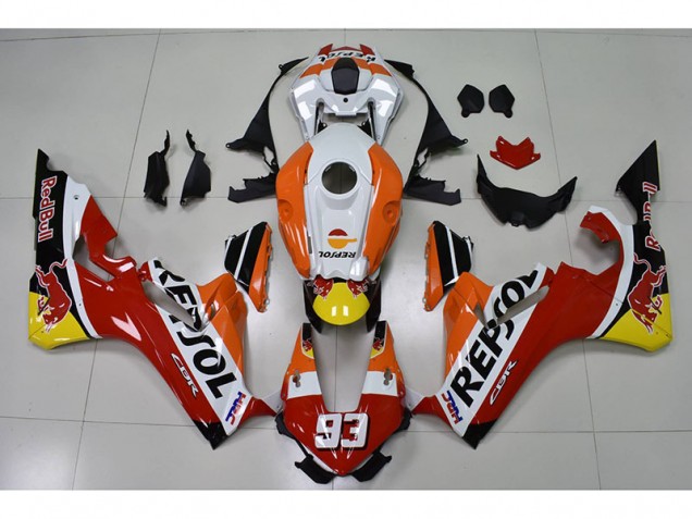 2017-2020 Repsol 93 Rot Bull CBR1000RR Motorrad Verkleidung 2017-2020 Repsol 93 Rot Bull CBR1000RR Motorrad Verkleidung