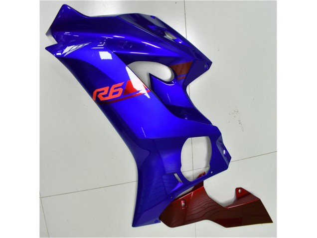 2017-2021 Blau Rot YZF R6 Motorrad Verkleidung 2017-2021 Blau Rot YZF R6 Motorrad Verkleidung