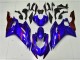 2017-2021 Blau Rot YZF R6 Motorrad Verkleidung 2017-2021 Blau Rot YZF R6 Motorrad Verkleidung