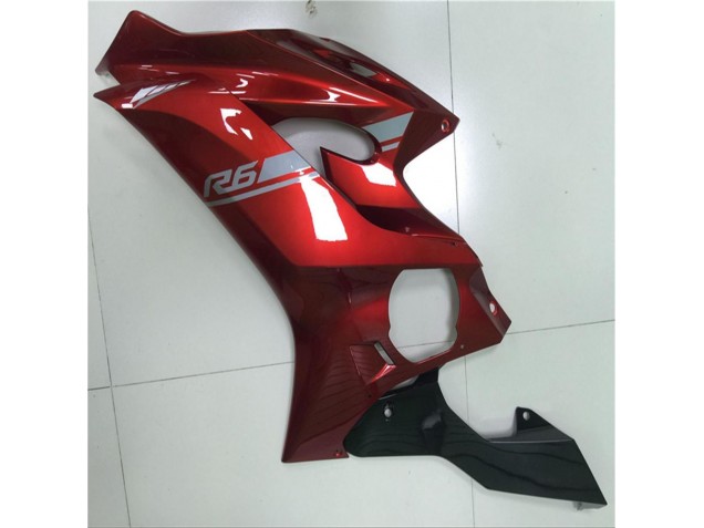 2017-2021 Rot YZF R6 Motorrad Verkleidung 2017-2021 Rot YZF R6 Motorrad Verkleidung