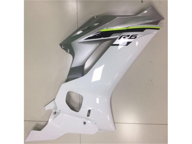 2017-2021 Weiß Silber YZF R6 Motorrad Verkleidung 2017-2021 Weiß Silber YZF R6 Motorrad Verkleidung